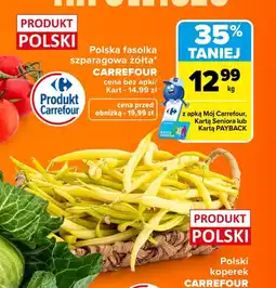 Carrefour Fasolka szparagowa Carrefour oferta
