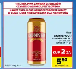 Carrefour Market Piwo Donner oferta