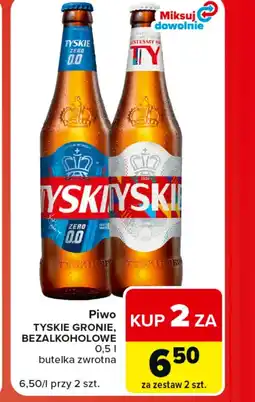 Carrefour Market Piwo Tyskie oferta