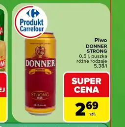 Carrefour Piwo Donner oferta