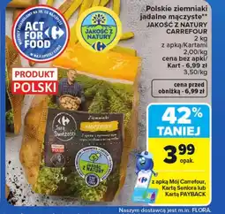 Carrefour Market Ziemniaki Jakość z natury oferta