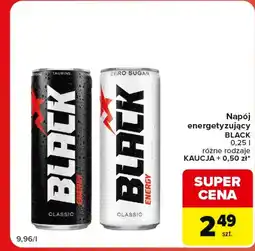 Carrefour Market Napój energetyczny Black oferta