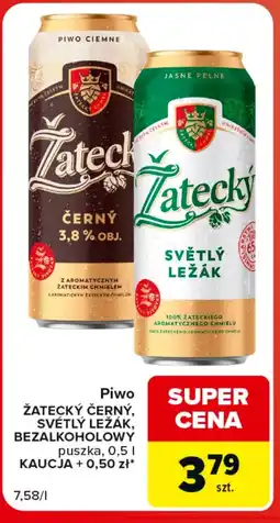 Carrefour Market Piwo Zatecky oferta