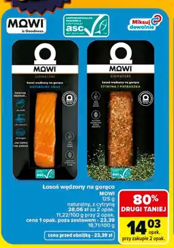 Carrefour Łosoś wędzony MOWI oferta