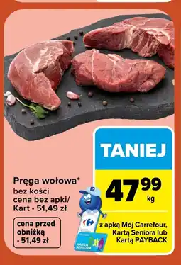 Carrefour Pręga wołowa Carrefour oferta