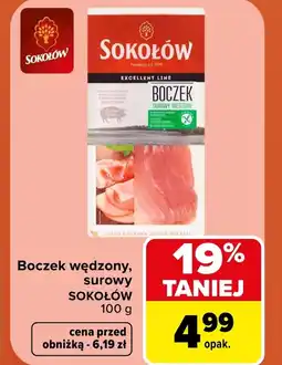 Carrefour Boczek surowy Sokołów oferta