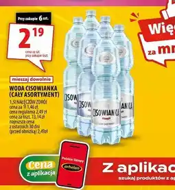Arhelan Woda mineralna Cisowianka oferta