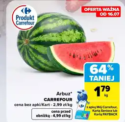 Carrefour Market Arbuz Carrefour oferta