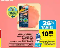 Carrefour Market Łosoś wędzony Jakość z natury oferta