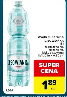 Globi Woda niegazowana Cisowianka oferta