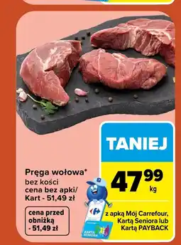 Carrefour Market Pręga wołowa Carrefour oferta