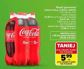 Napój gazowany Coca-Cola