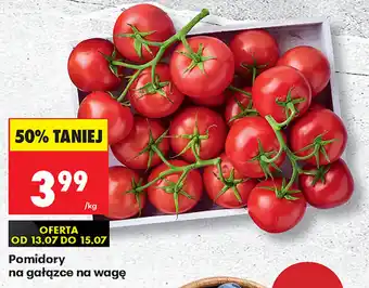 Biedronka Pomidory na gałązce oferta