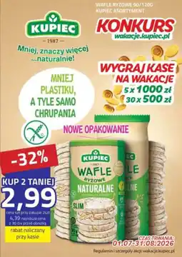 Hildebrandt Wafle Ryżowe Naturalne oferta