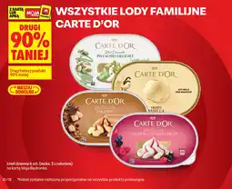 Biedronka Lody Familijne Carte D'Or oferta