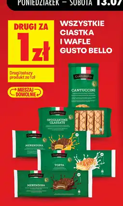 Biedronka Ciastka i Wafle Gusto Bello oferta