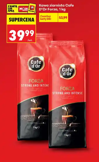 Biedronka Kawa ziarnista Cafe D'Or Forza oferta