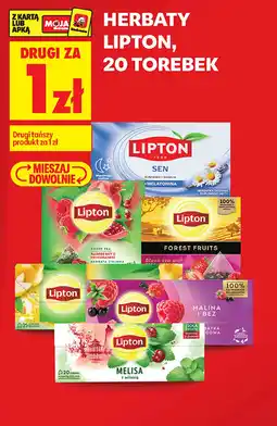 Biedronka Herbaty Lipton oferta