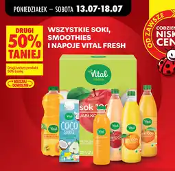 Biedronka Soki, Smoothies i Napoje Vital Fresh oferta