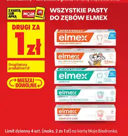 Biedronka Pasty do zębów Elmex oferta