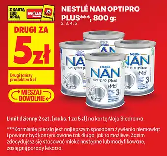 Biedronka Nestlé NAN OPTIPRO PLUS oferta