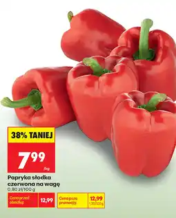 Biedronka Papryka słodka czerwona na wagę oferta