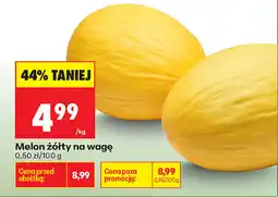 Biedronka Melon żółty na wagę oferta
