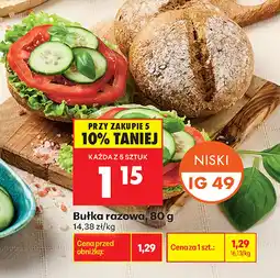 Biedronka Bułka razowa oferta