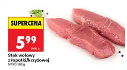 Biedronka Stek wołowy z łopatki/krzyżowej oferta