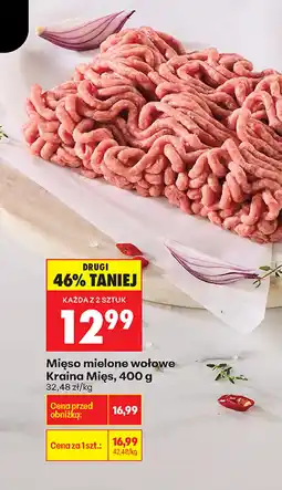 Biedronka Mięso mielone wołowe Kraina Mięs oferta