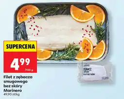 Biedronka Filet z zębacza smugowego bez skóry Marinero oferta