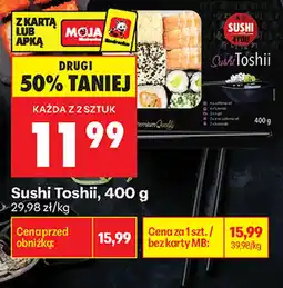 Biedronka Sushi Toshii oferta
