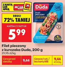 Biedronka Filet pieczony z kurczaka Duda oferta