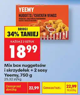 Biedronka Mix box nuggetsów i skrzydełek oferta