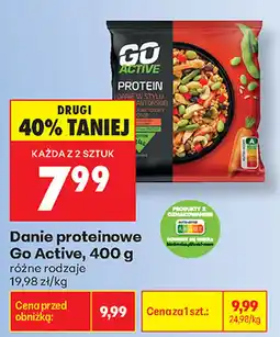 Biedronka Danie proteinowe Go Active oferta