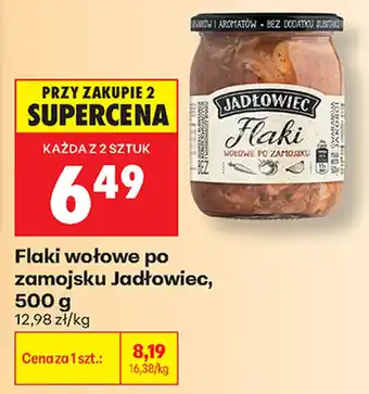 Biedronka Flaki wołowe po zamojsku Jadłowiec oferta