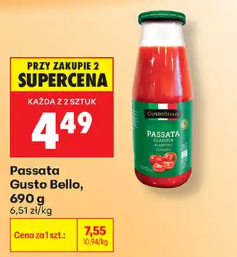 Biedronka Passata Gusto Bello oferta