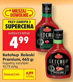 Biedronka Ketchup Roleski Premium oferta