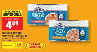 Biedronka Tuńczyk kawałki Marinero oferta