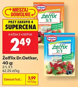 Biedronka Żelflix Dr.Oetker oferta