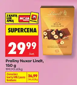Biedronka Praliny Nuxor Lindt oferta