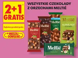 Biedronka Czekolady z orzechami Meltié oferta