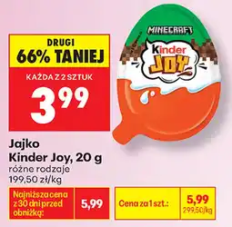 Biedronka Jajko Kinder Joy oferta