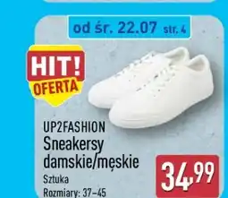 ALDI UP2FASHION Sneakersy damskie/męskie oferta