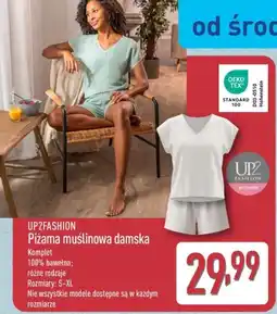 ALDI UP2FASHION Piżama muślinowa damska oferta