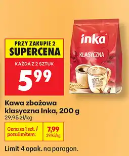 Biedronka Kawa zbożowa klasyczna Inka oferta