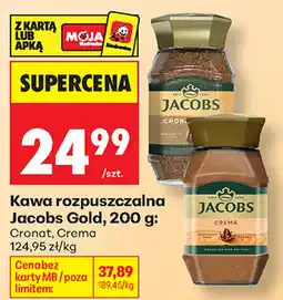 Biedronka Kawa rozpuszczalna Jacobs Gold oferta