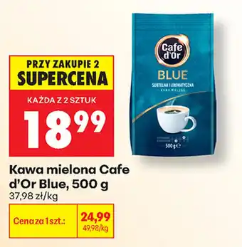 Biedronka Kawa mielona Cafe d'Or Blue oferta