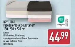 ALDI NOVITESSE Prześcieradło z elastanem oferta
