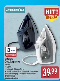 ALDI AMBIANO Żelazko parowe oferta